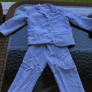 3T Seersucker Suit
